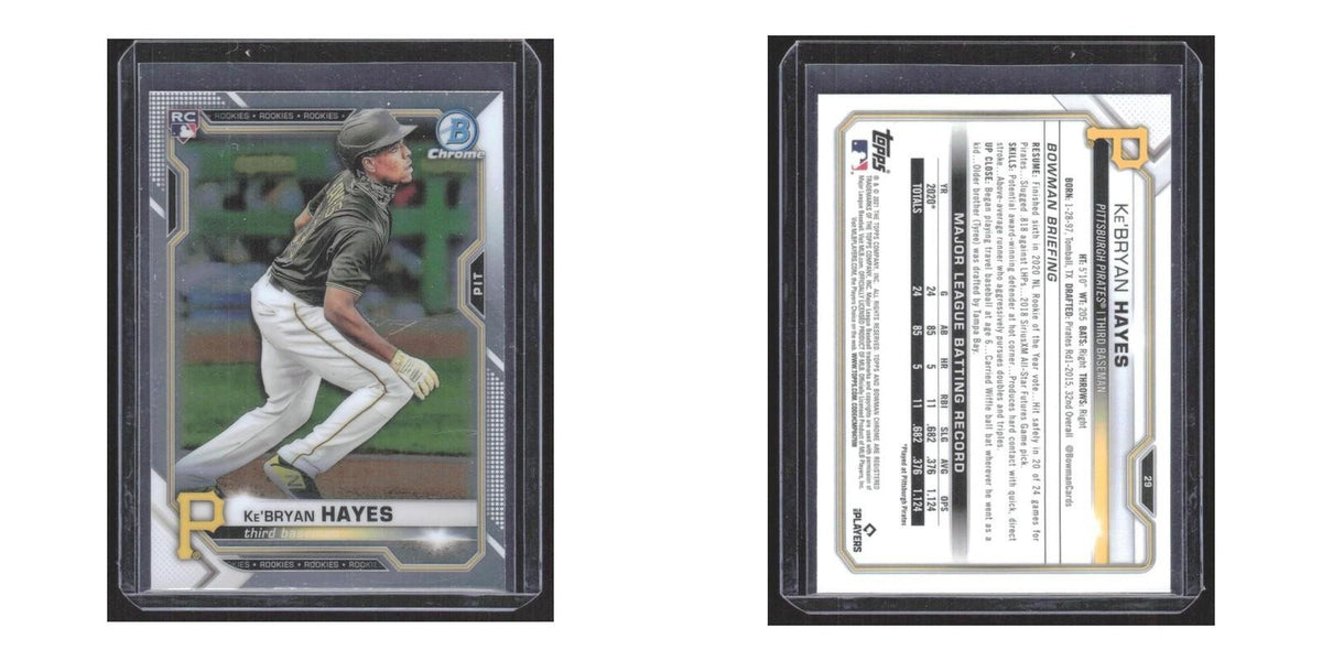 2021 Bowman Chrome Ke'Bryan Hayes RC Pirates #29
