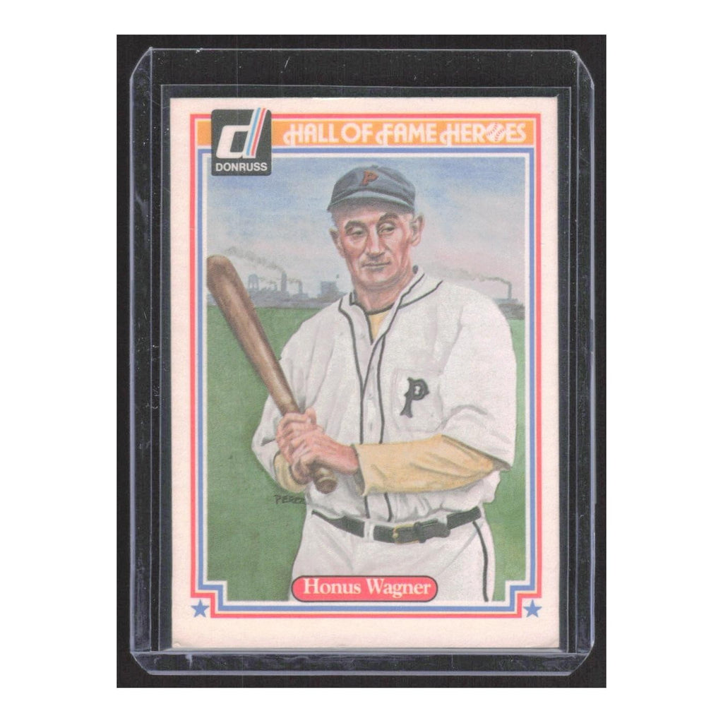 1983 Donruss Hall of Fame Heroes Honus Wagner Pirates #5