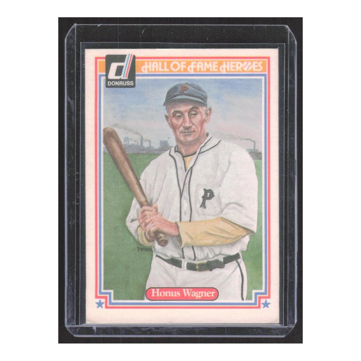 1983 Donruss Hall of Fame Heroes Honus Wagner Pirates #5