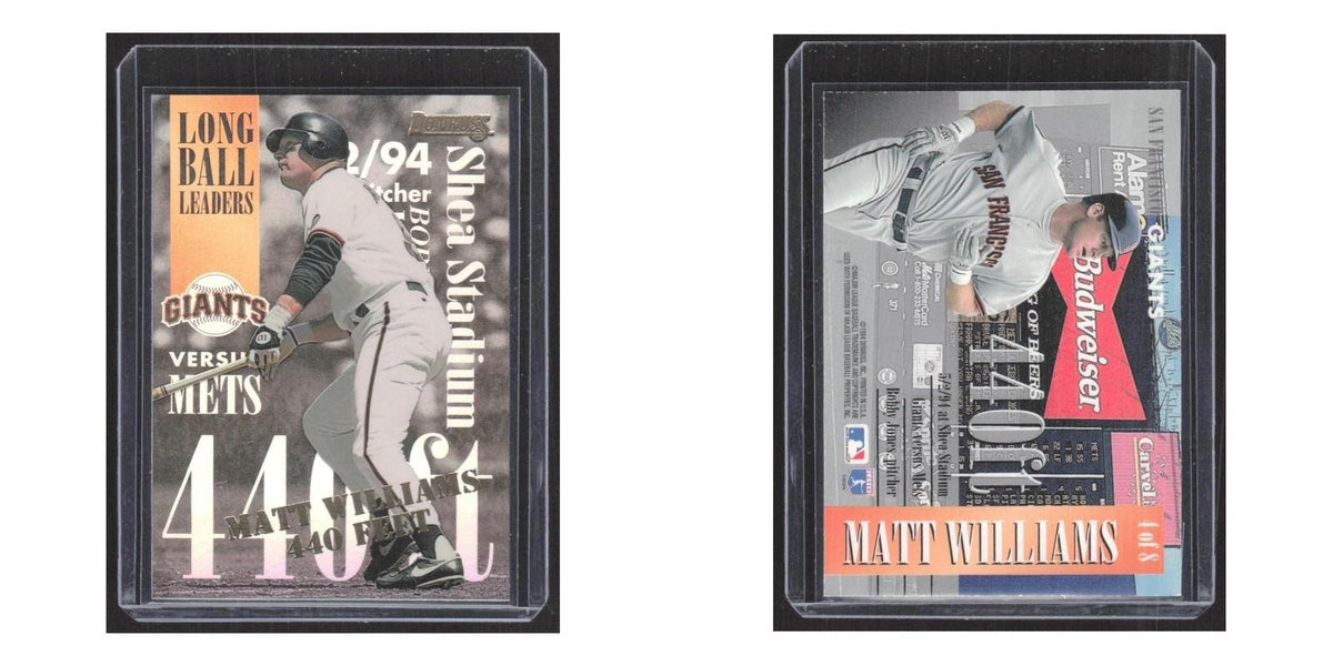 1994 Donruss Matt Williams Giants #4