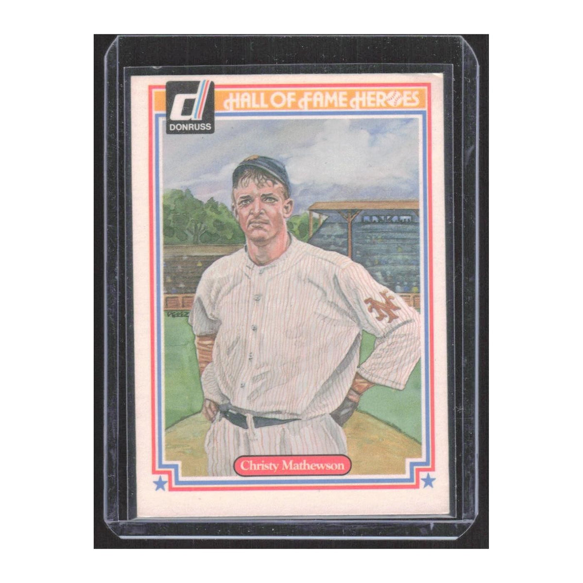 1983 Donruss Hall of Fame Heroes Christy Mathewson Giants #3