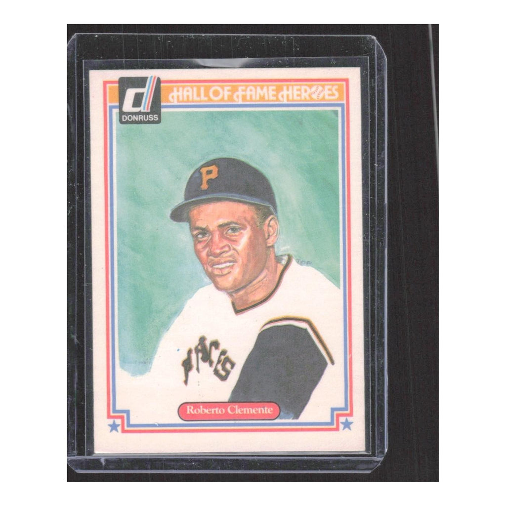 1983 Donruss Hall of Fame Heroes Roberto Clemente Pirates #17