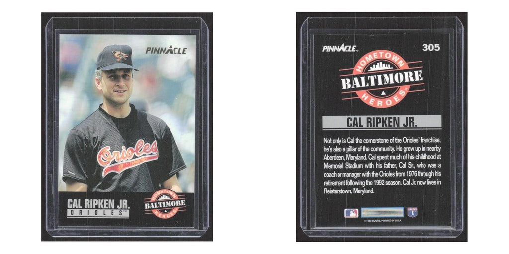 1993 Pinnacle Cal Ripken Jr. Orioles #305