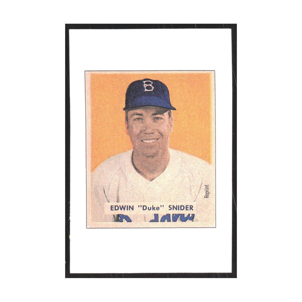 1989 Bowman Edwin Duke Snider Brooklyn Dodgers #nan