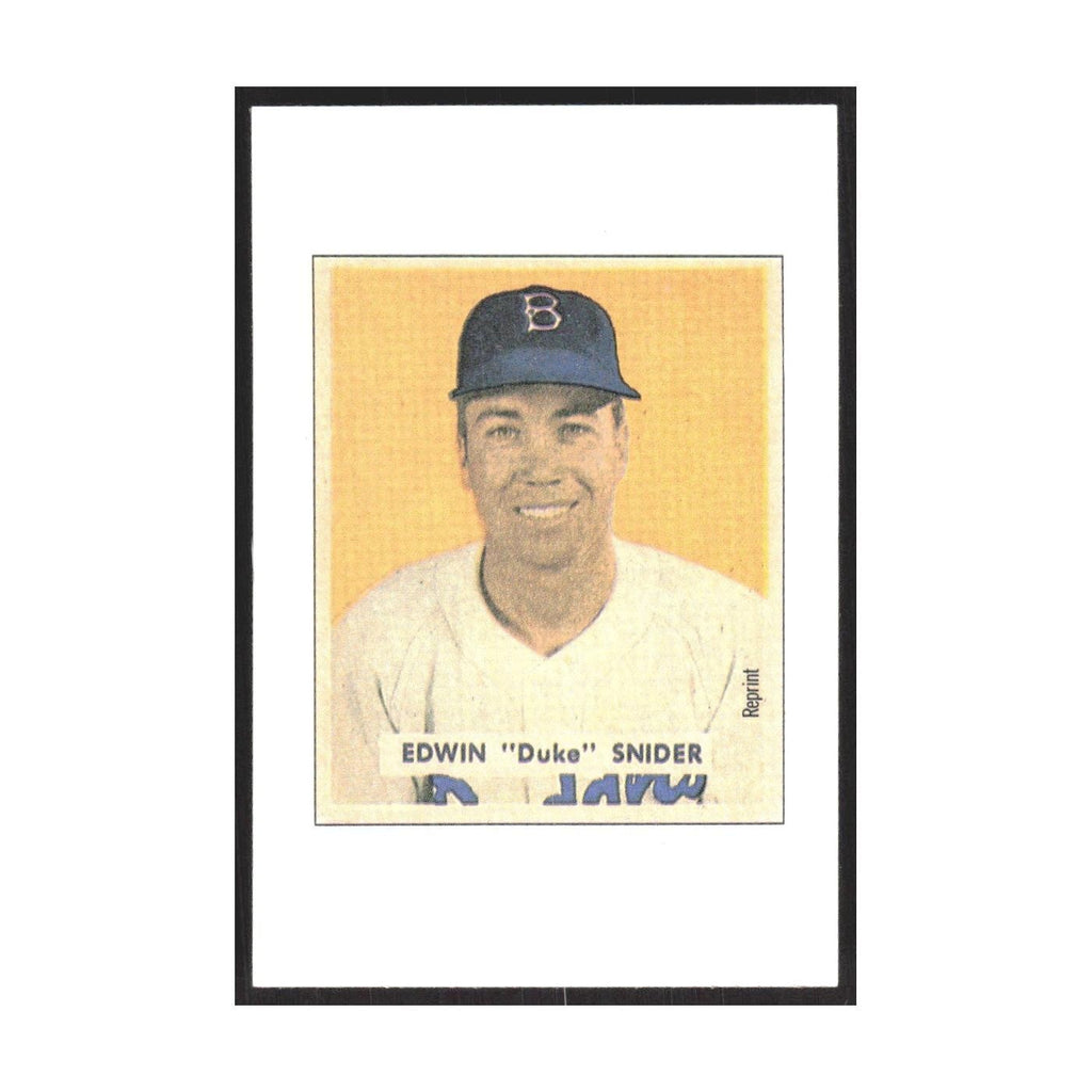 1989 Bowman Edwin Duke Snider Brooklyn Dodgers #nan
