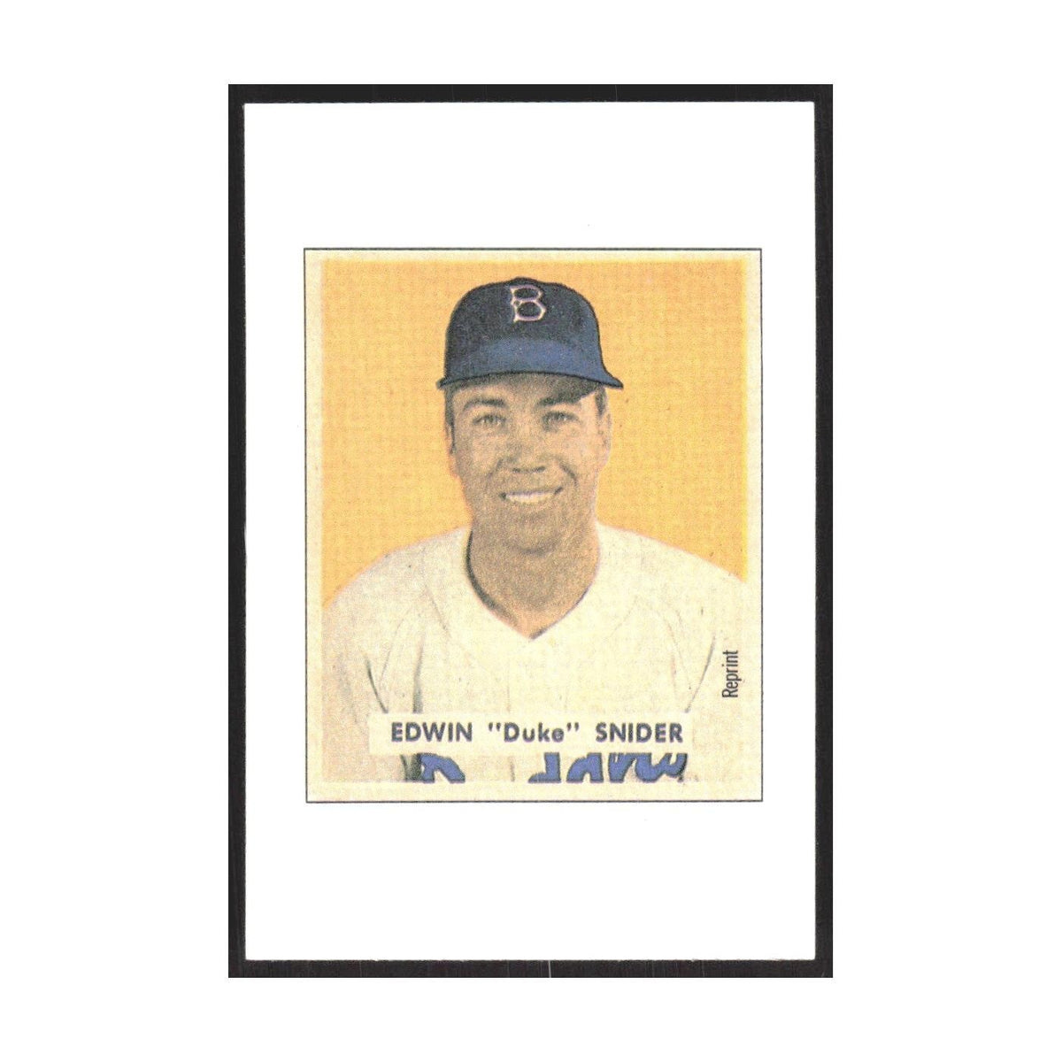 1989 Bowman Edwin Duke Snider Brooklyn Dodgers #nan