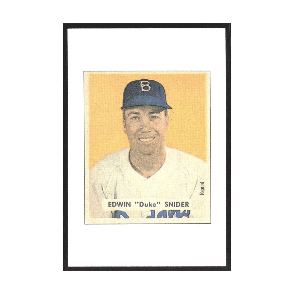 1989 Bowman Edwin Duke Snider Brooklyn Dodgers #nan