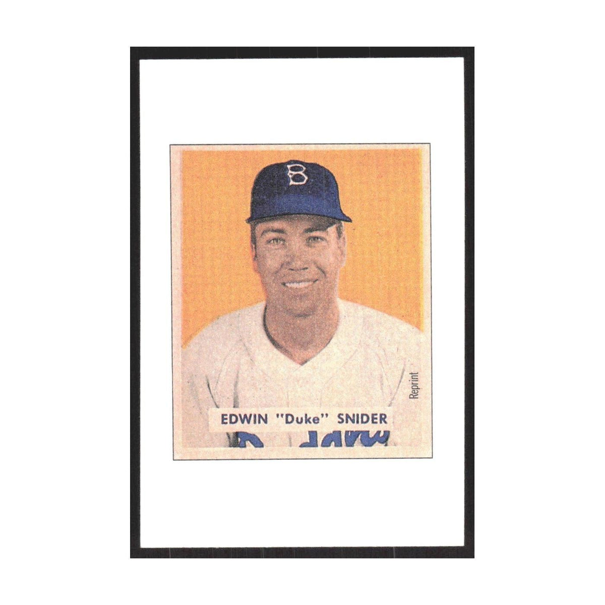 1989 Bowman Edwin Duke Snider Brooklyn Dodgers #nan