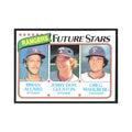 1980 Topps Brian Allard/Jerry Don Gleaton/Greg Mahlberg Rangers #673