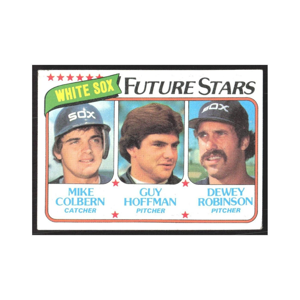 1980 Topps Mike Colbern/Guy Hoffman/Dewey Robinson White Sox #664