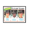 1980 Topps Mike Chris/Al Greene/Bruce Robbins Tigers #666