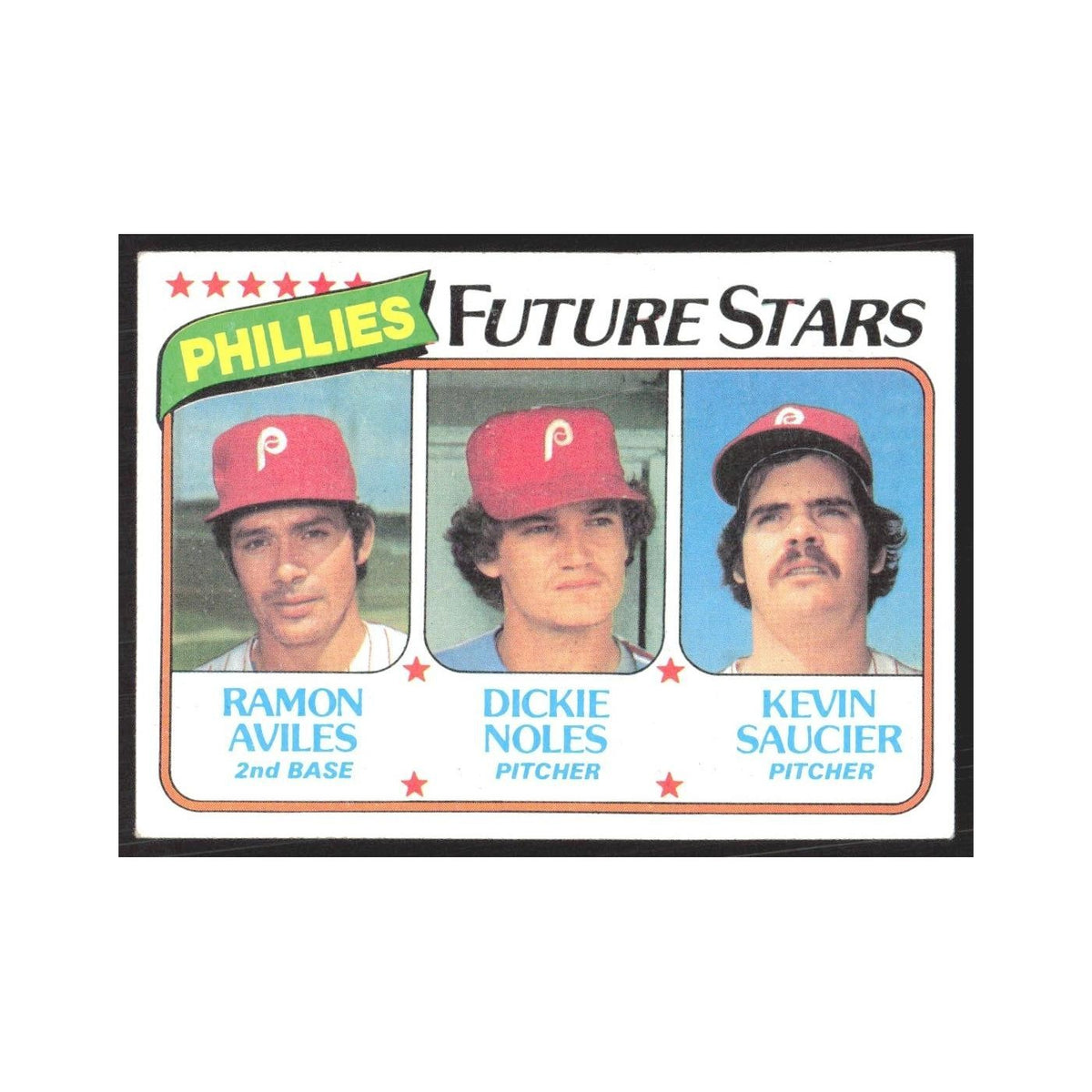 1980 Topps Ramon Avils/Dickie Noles/Kevin Saucier Phillies #682