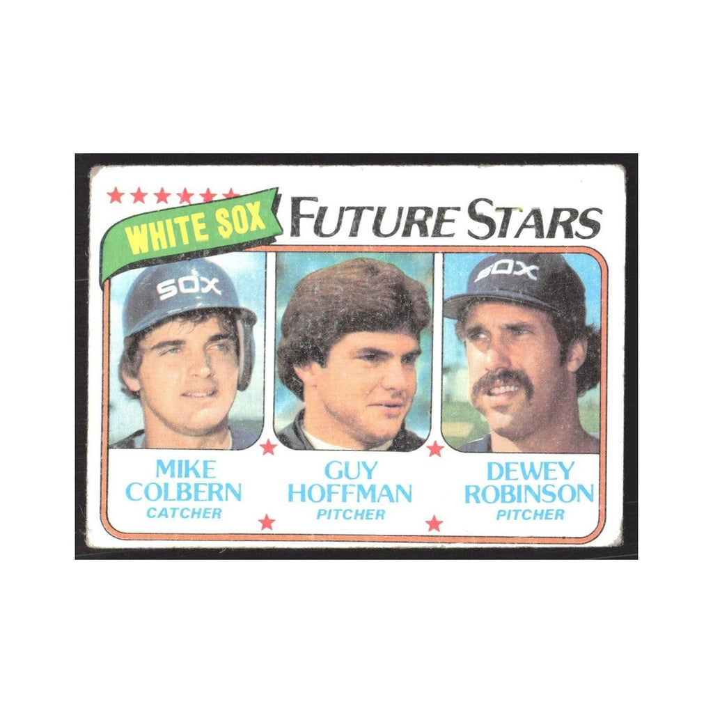 1980 Topps Mike Colbern/Guy Hoffman/Dewey Robinson White Sox #664