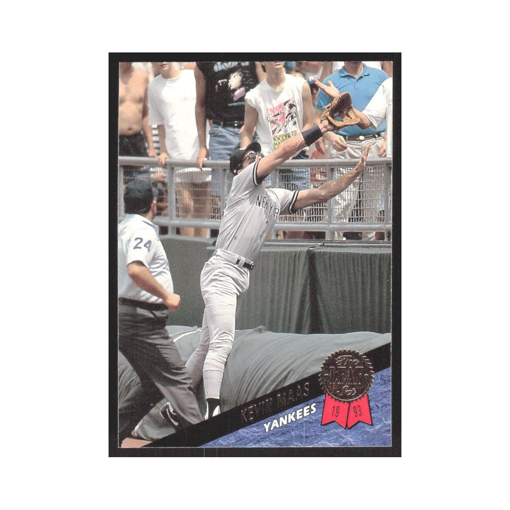 1993 Leaf Kevin Maas Yankees #206