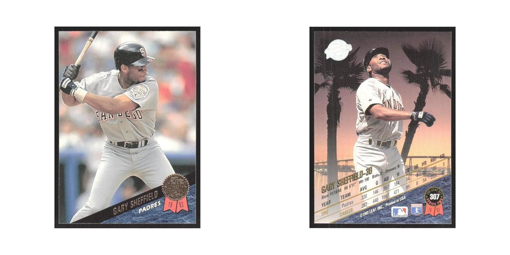 1993 Leaf Gary Sheffield Padres #307
