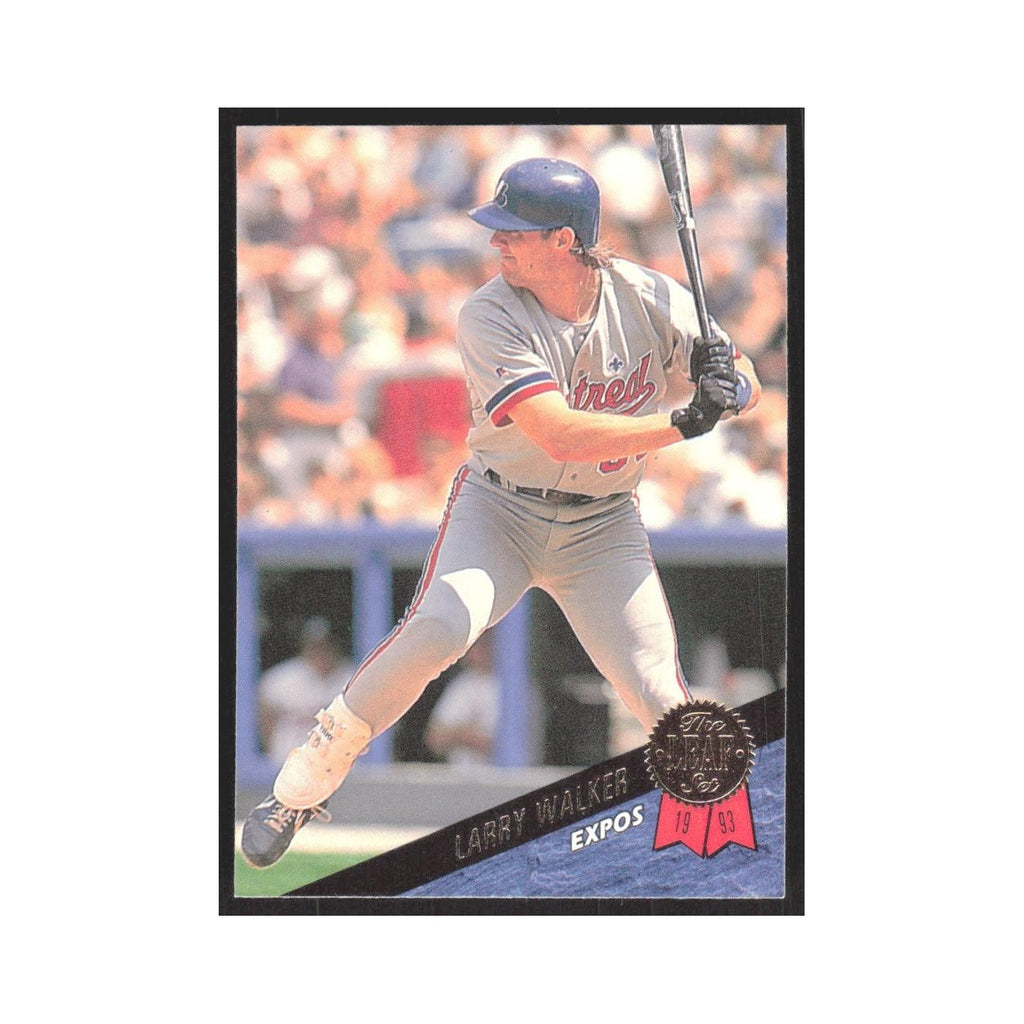 1993 Leaf Larry Walker Montreal Expos #392
