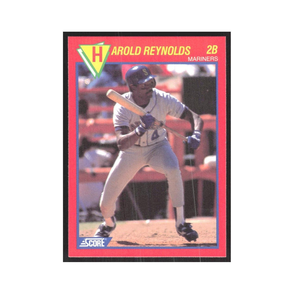 1989 Score Superstars Harold Reynolds Mariners #82