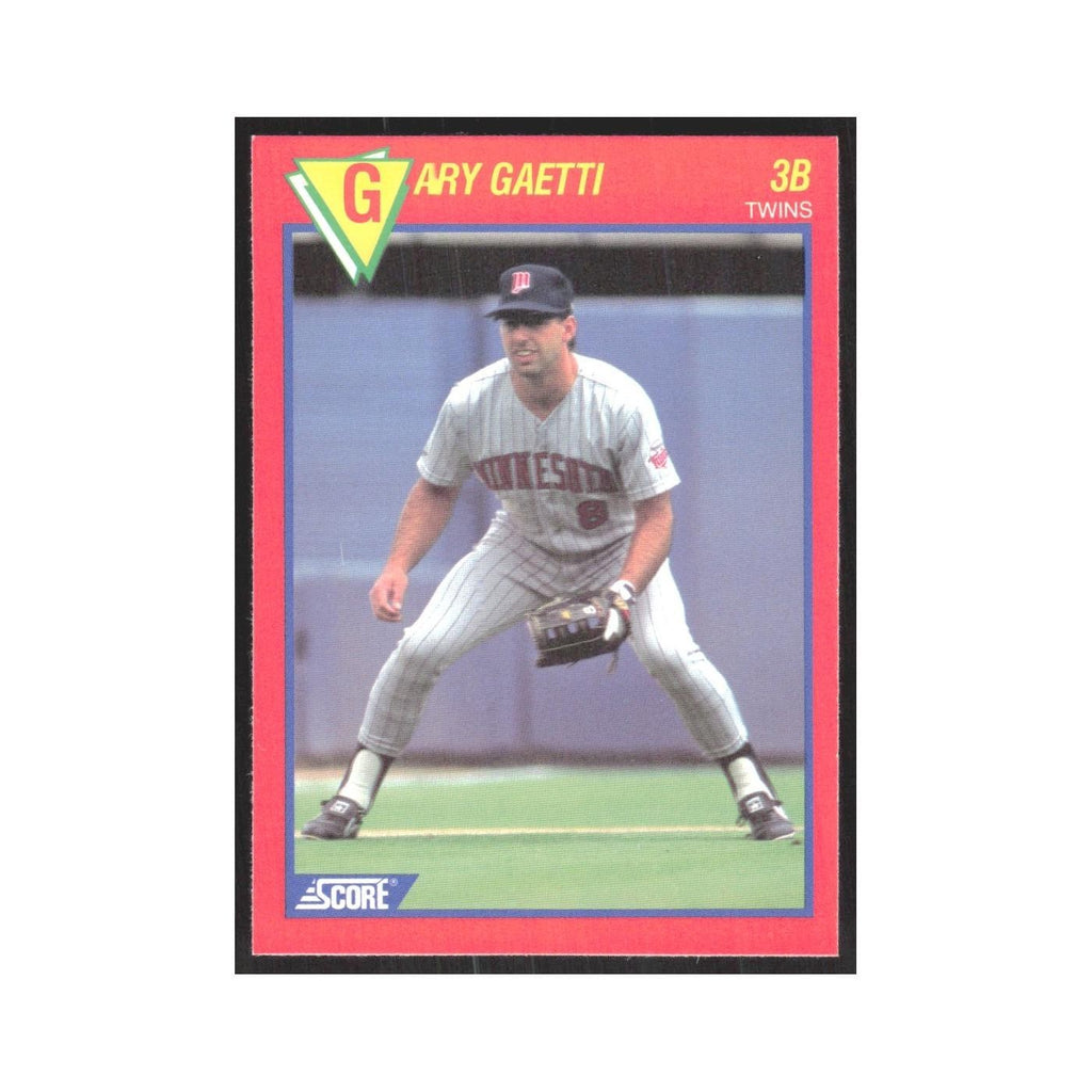 1989 Score Superstars Gary Gaetti Twins #21