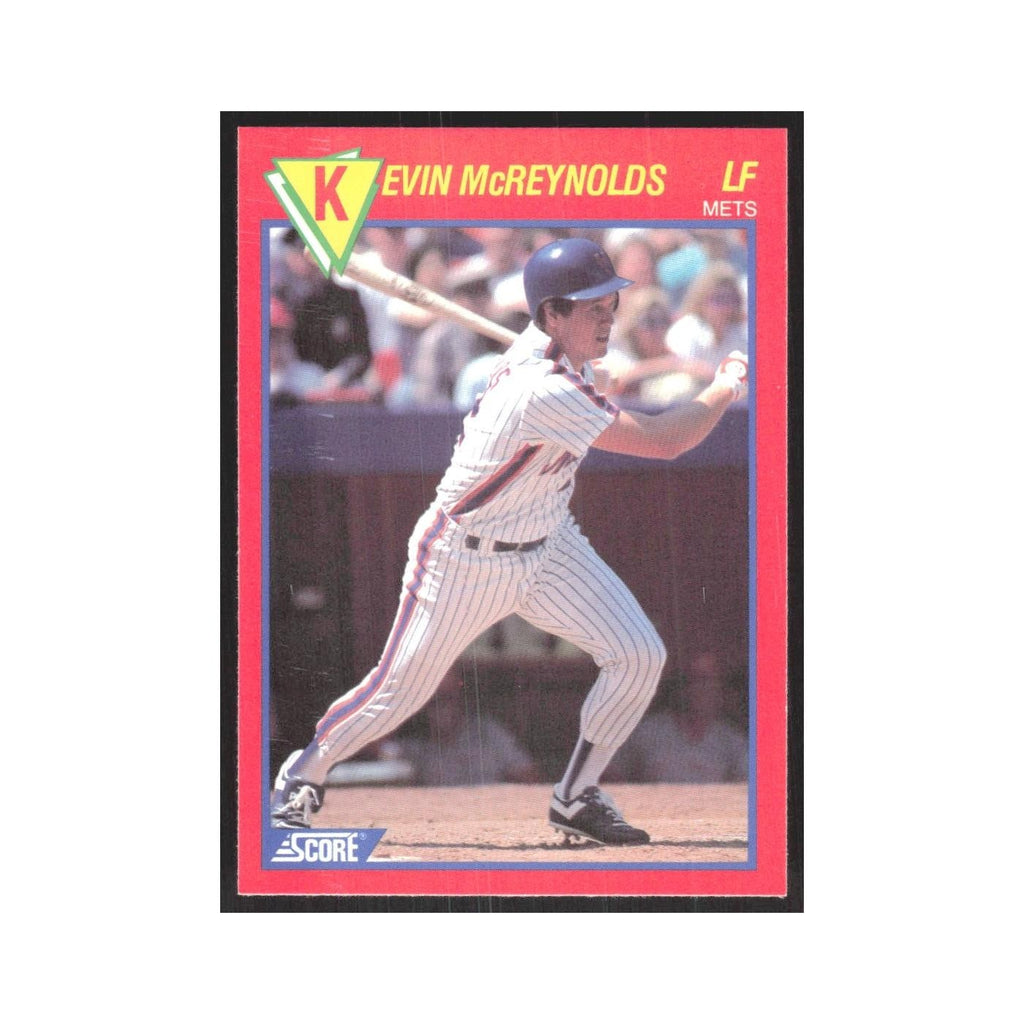 1989 Score Superstars Kevin McReynolds Mets #96