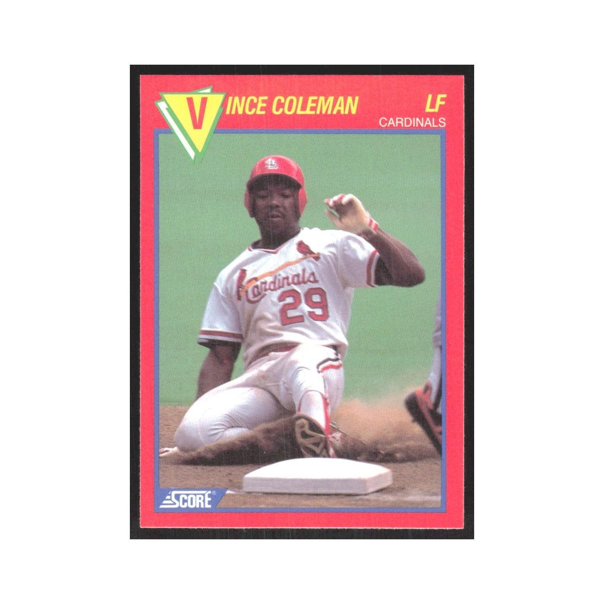 1989 Score Superstars Vince Coleman Cardinals #86
