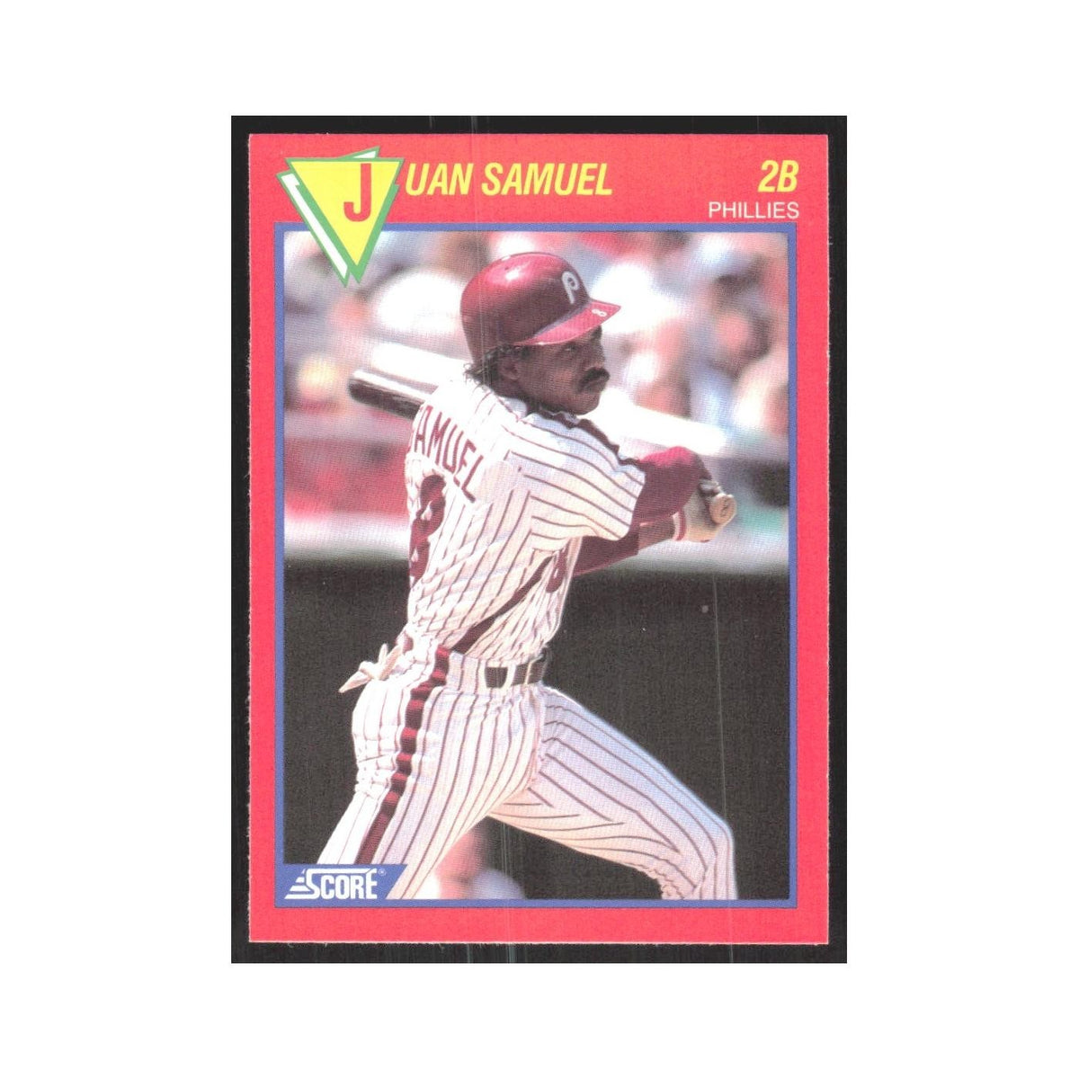 1989 Score Superstars Juan Samuel Phillies #26