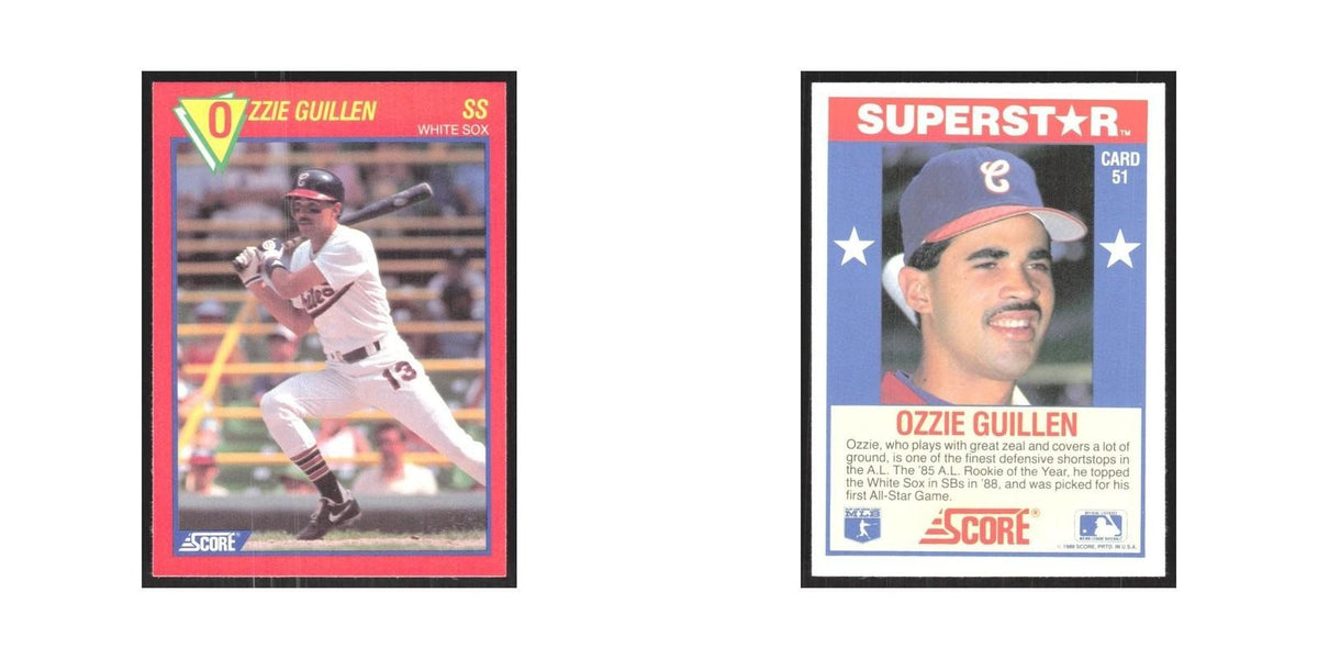 1989 Score Superstars Ozzie Guillen White Sox #51