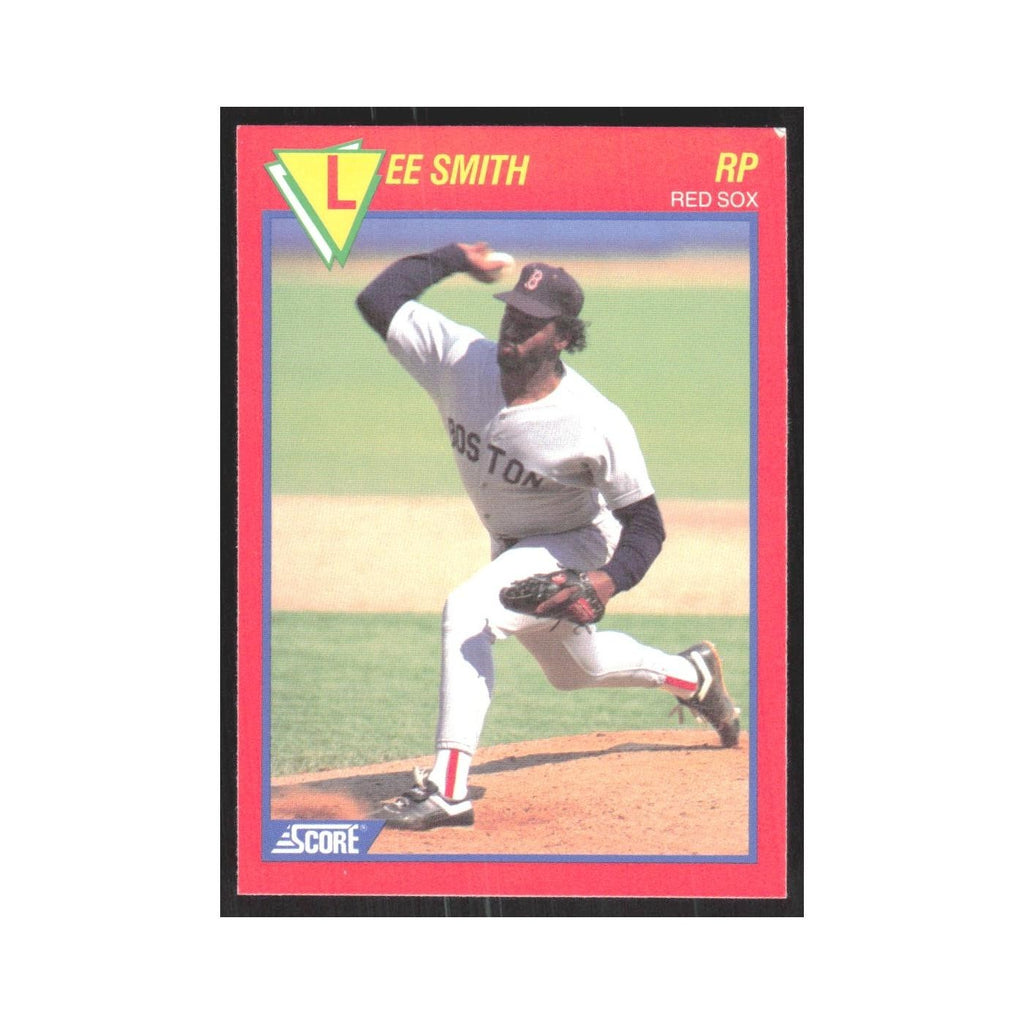 1989 Score Superstars Lee Smith Red Sox #18