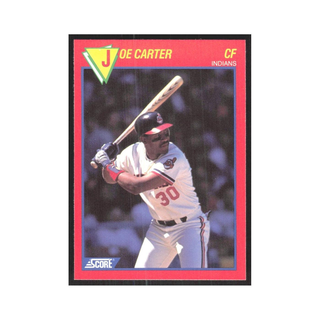 1989 Score Superstars Joe Carter Indians #55