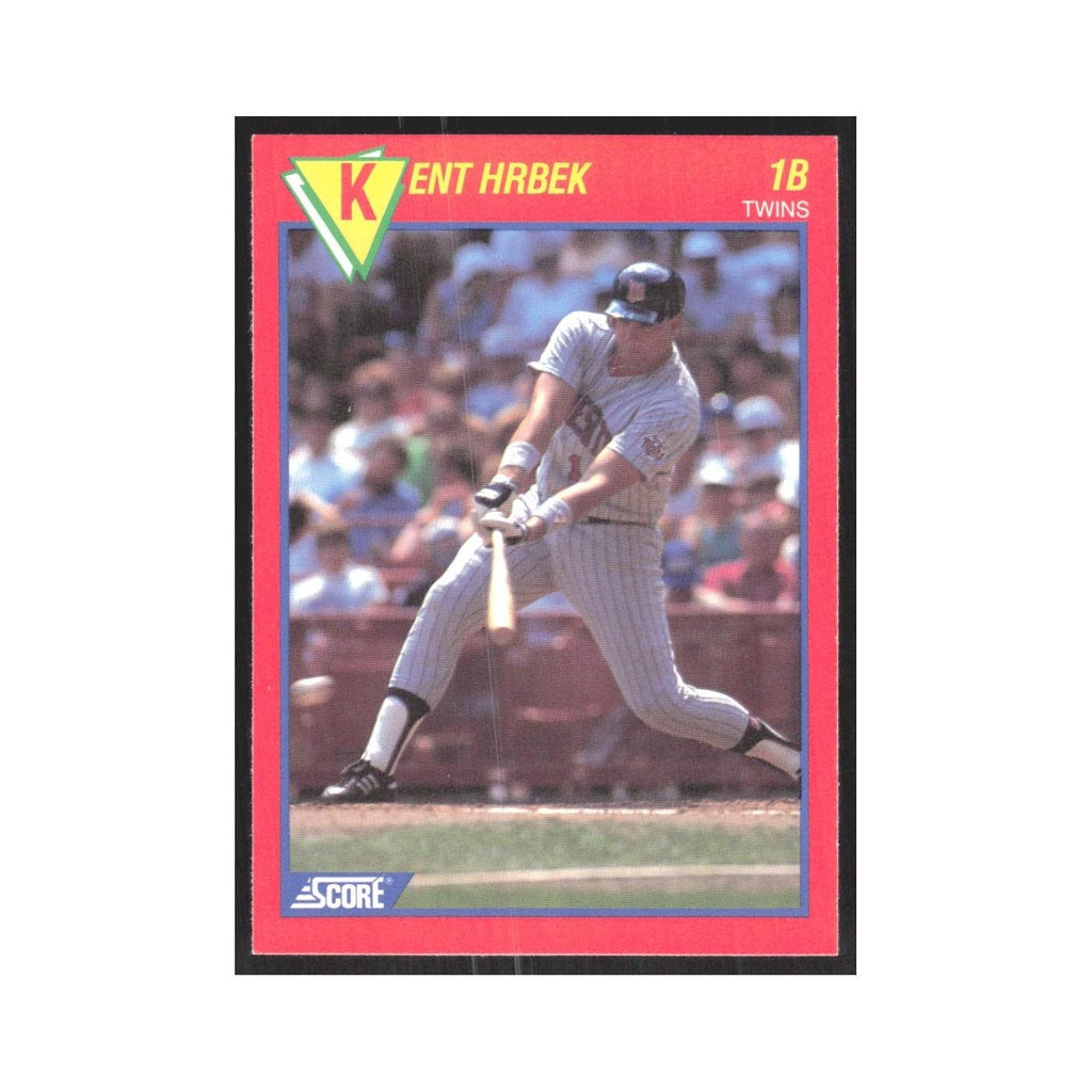 1989 Score Superstars Kent Hrbek Twins #14