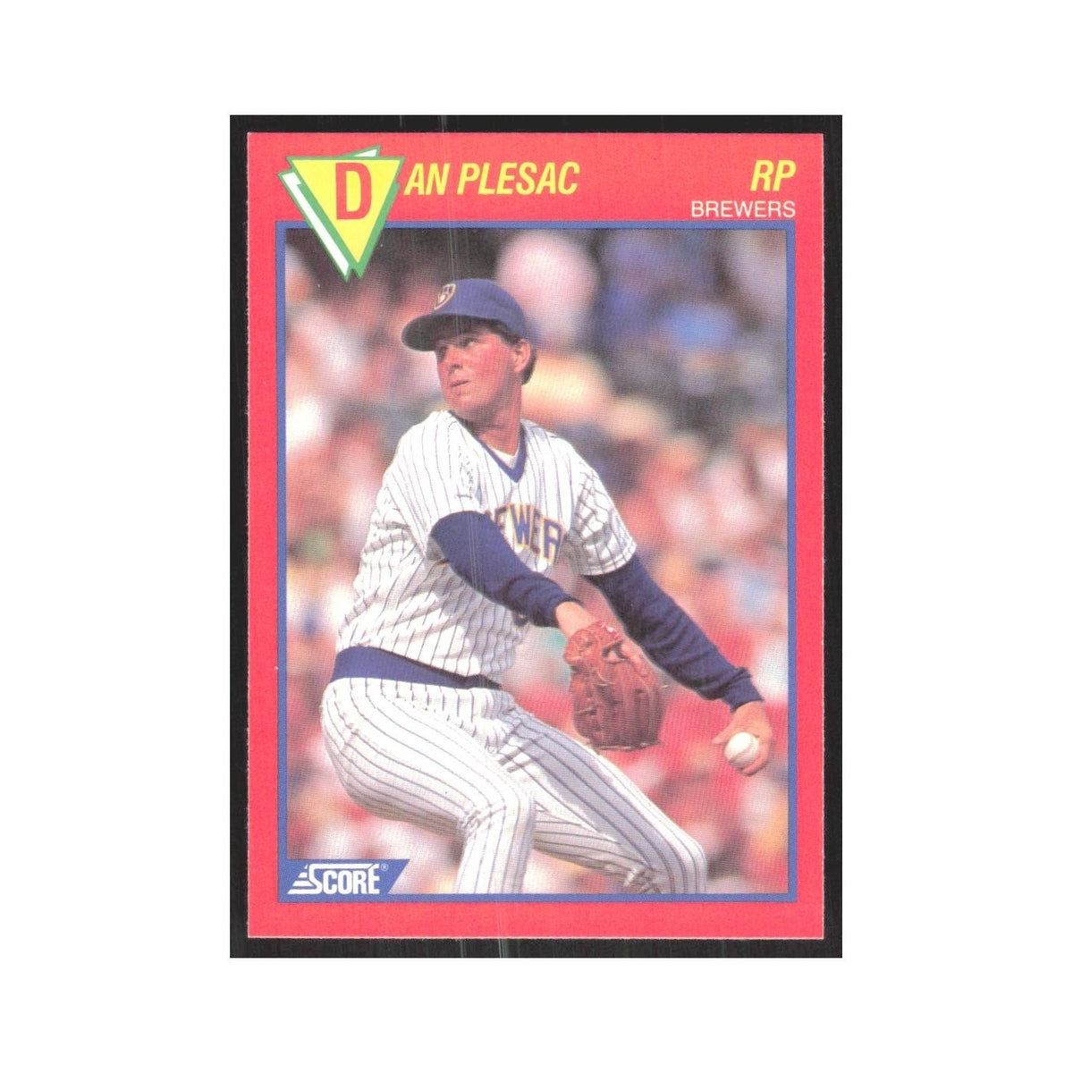 1989 Score Superstars Dan Plesac Brewers #32