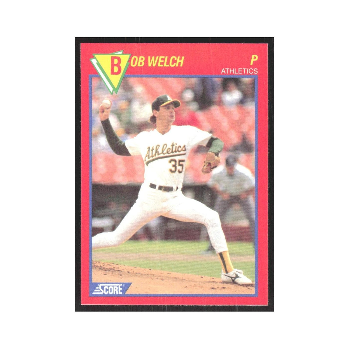 1989 Score Superstars Bob Welch Athletics #89