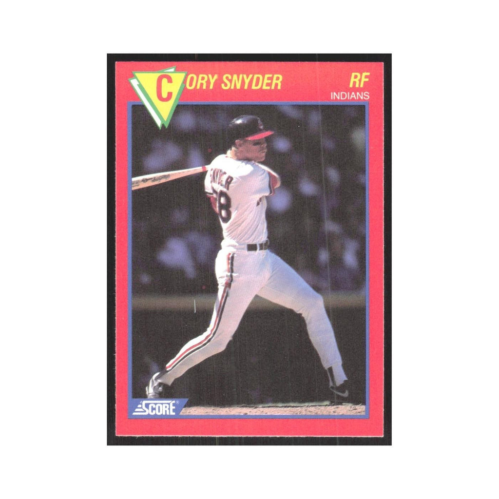 1989 Score Superstars Cory Snyder Indians #6