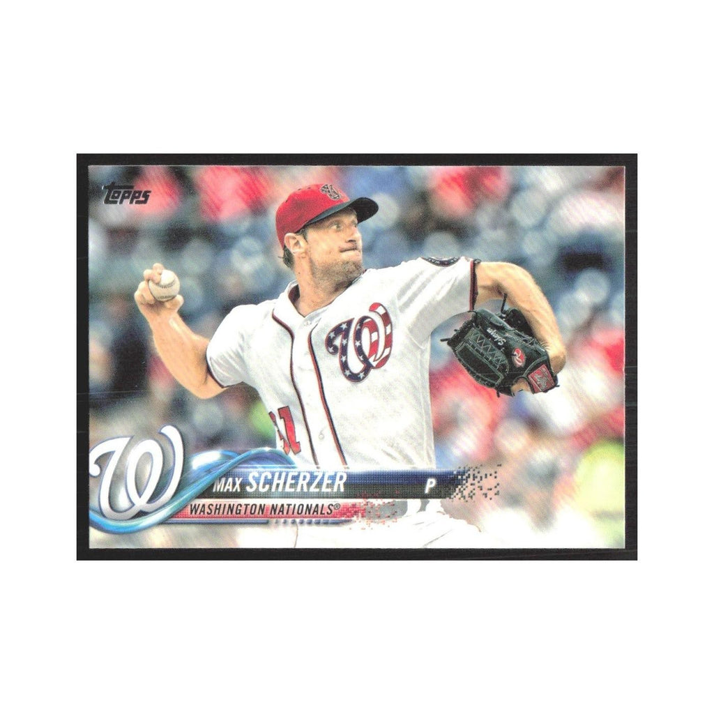 2018 Topps Max Scherzer Nationals #629