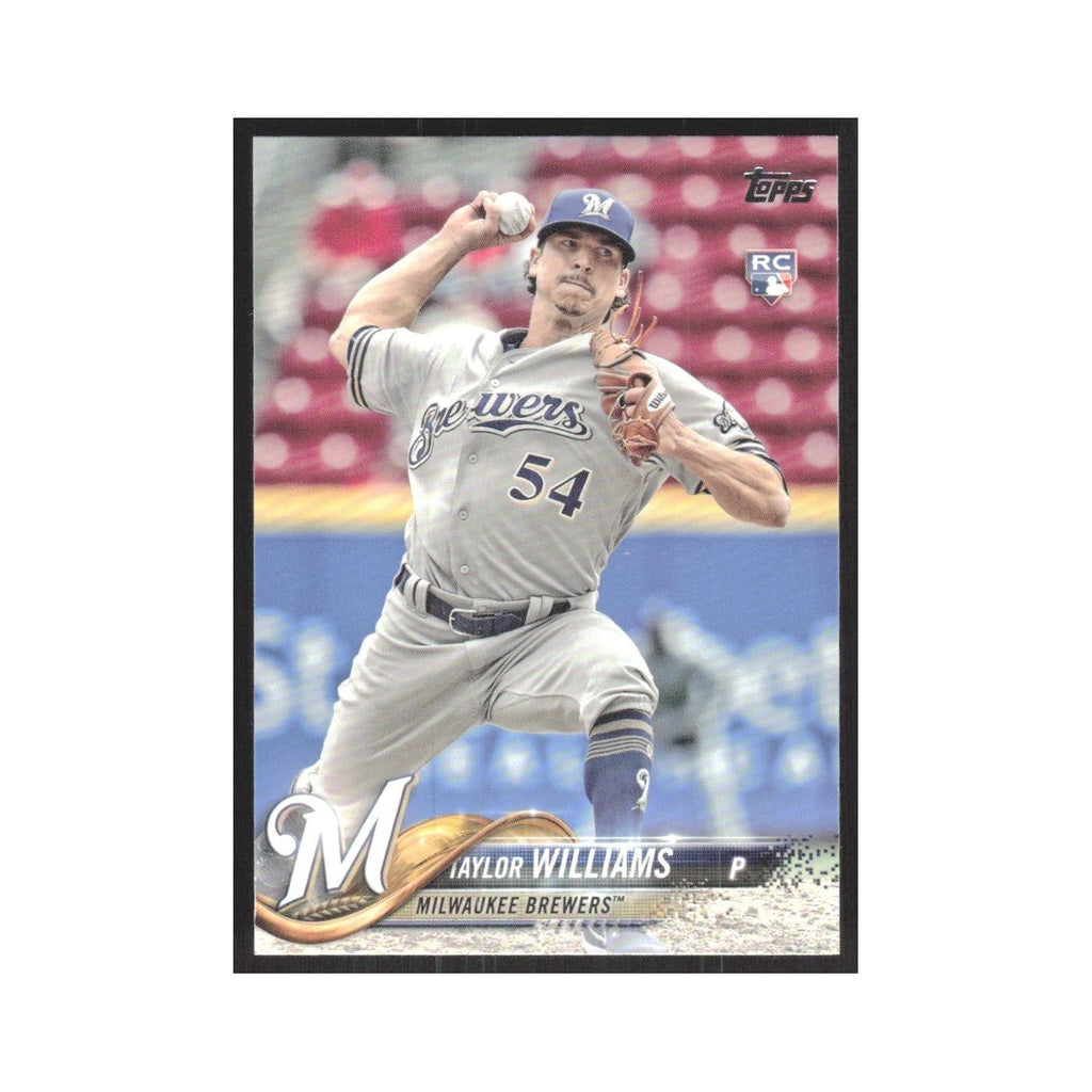 2018 Topps Taylor Williams RC Brewers #505