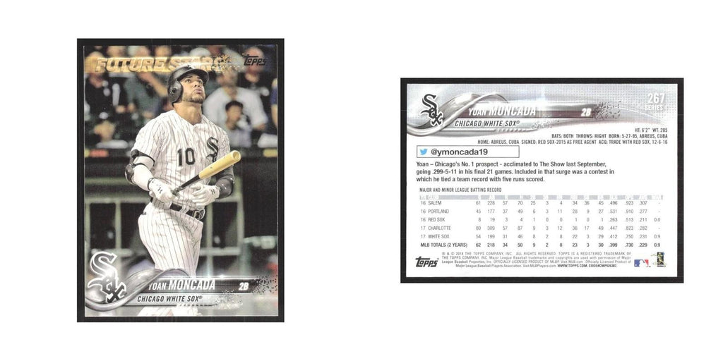 2018 Topps Yoan Moncada White Sox #267
