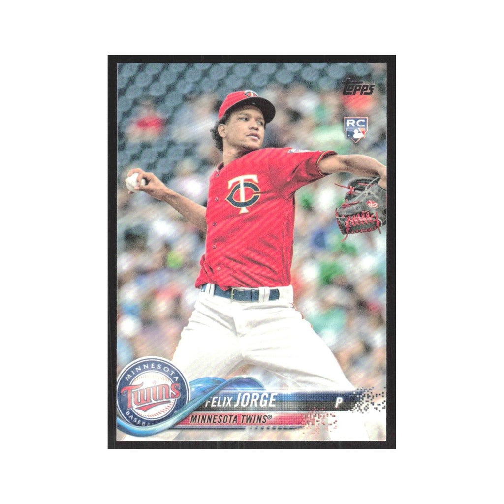 2018 Topps Felix Jorge RC Twins #410