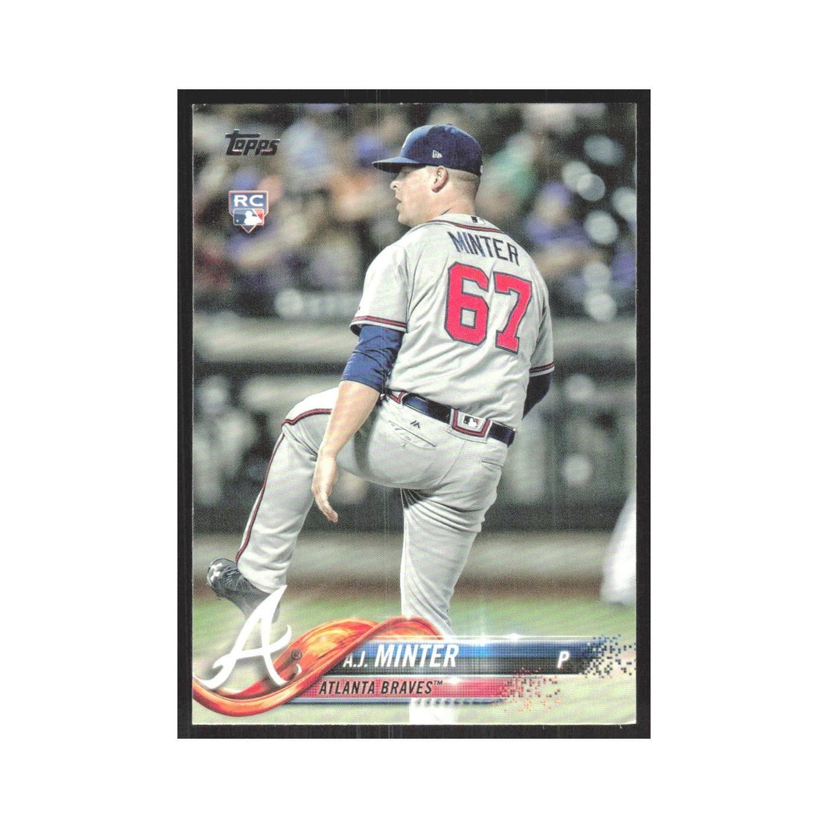 2018 Topps A.J. Minter RC Braves #514