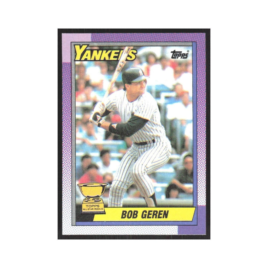 1990 Topps Bob Geren Yankees #536.0