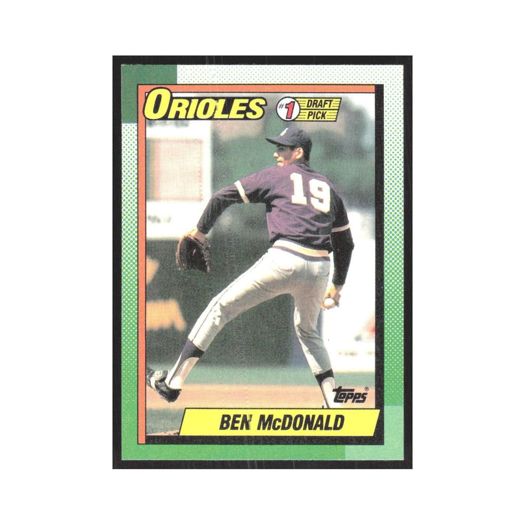 1990 Topps Ben McDonald Orioles #774.0