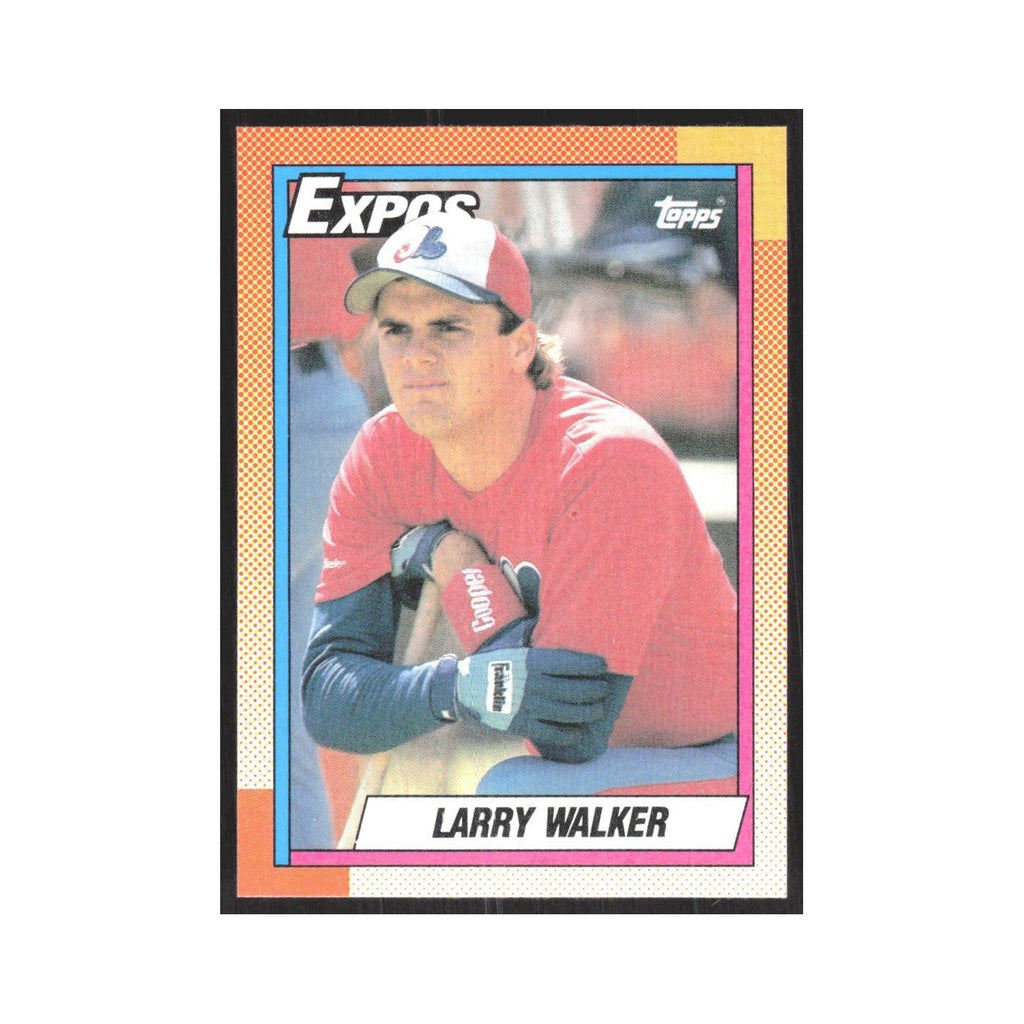 1990 Topps Larry Walker Montreal Expos #757.0
