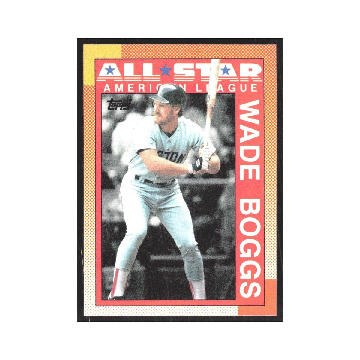 1990 Topps Wade Boggs Red Sox #387.0