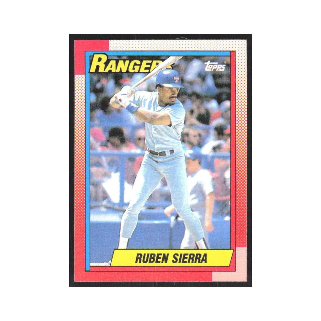 1990 Topps Ruben Sierra Rangers #185.0