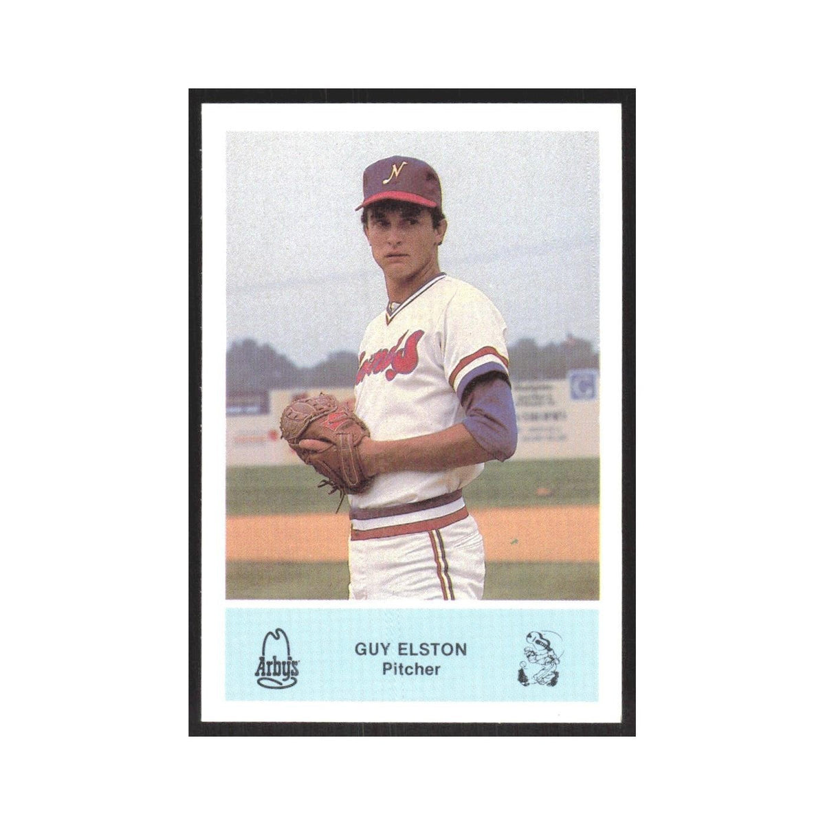 1982 Arbys Minor Leage Guy Elston Nashville Sounds #nan