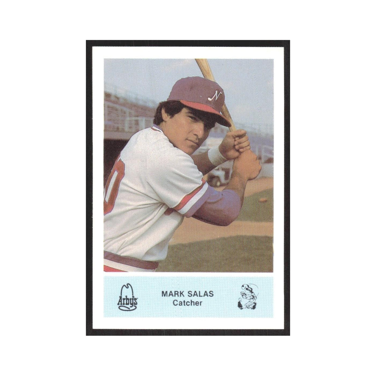 1982 Arbys Minor Leage Mark Salas Nashville Sounds #nan