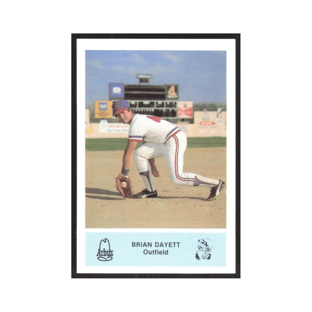 1982 Arbys Minor Leage Brian Dayett Nashville Sounds #nan