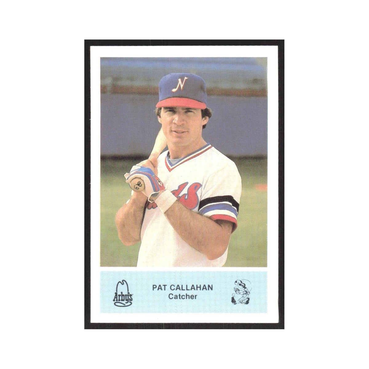 1982 Arbys Minor Leage Pat Callahan Nashville Sounds #nan