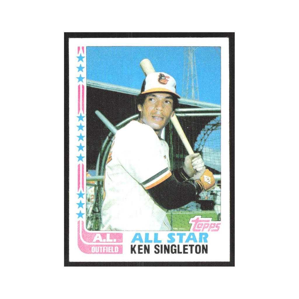 1982 Topps Ken Singleton Orioles #552