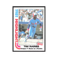 1982 Topps Tim Raines Montreal Expos #3