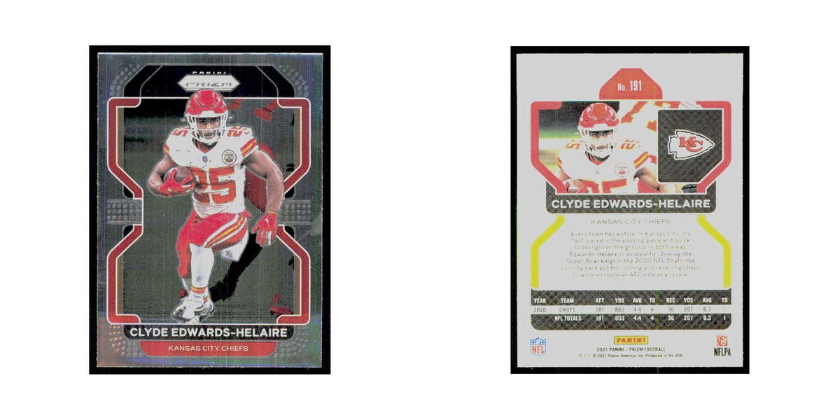 2021 Panini Prizm Clyde Edwards-Helaire Chiefs #191