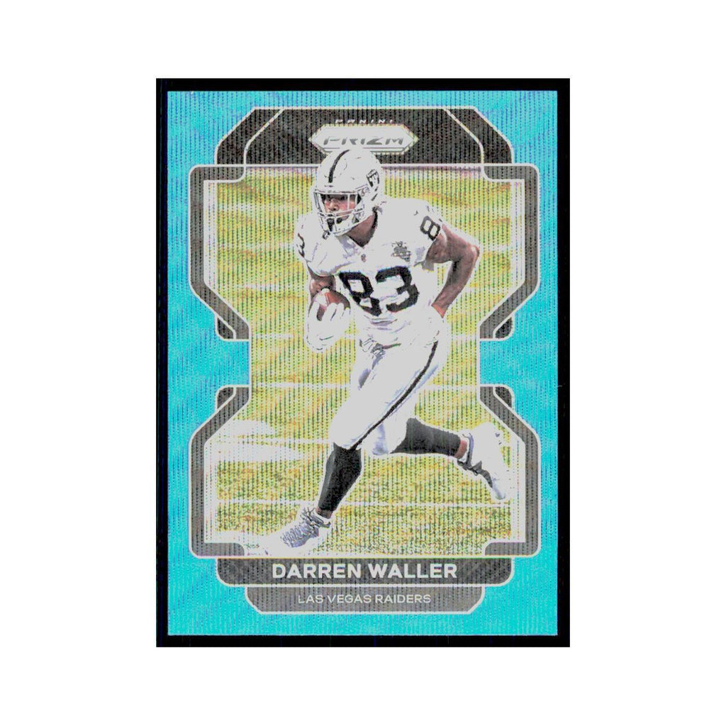 2021 Panini Prizm Blue Wave Darren Waller 163/199 Raiders #178